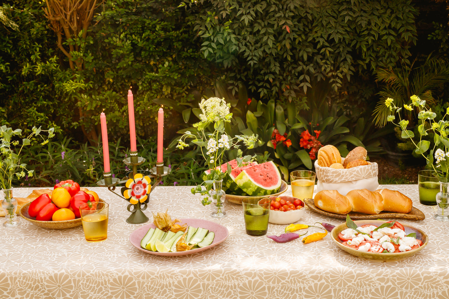 Mantel Retro Blossom